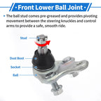 2X Front Lower Ball Joints for Toyota RAV4 (2006–2018) No.K500062/4333019245