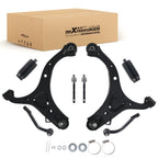 8x Front Lower Control Arm Tie Rod End Kit for Hyundai Santa Fe (2007–2012)
