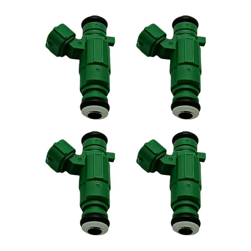 Set of 4 Fuel Injectors for Hyundai Sonata Accent Tiburon Tucson Kia Rio (1999–2005)