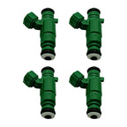 Set of 4 Fuel Injectors for Hyundai Sonata Accent Tiburon Tucson Kia Rio (1999–2005)