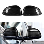 Pair Carbon Fiber Mirror Covers for BMW X3 E73 X4 F26 X5 F15 (2014–2017)