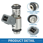 Set of 4 Fuel Injectors No.2N1U-9F593-KA for Ford Fiesta Mk5 (2001–2008)