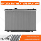 Full Aluminum Core Cooling Radiator for Acura RDX (2019–2024) DPI-13766