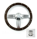 Polished Steering Wheel for GMC Chevy Trucks (1995–2001) 14 Inch