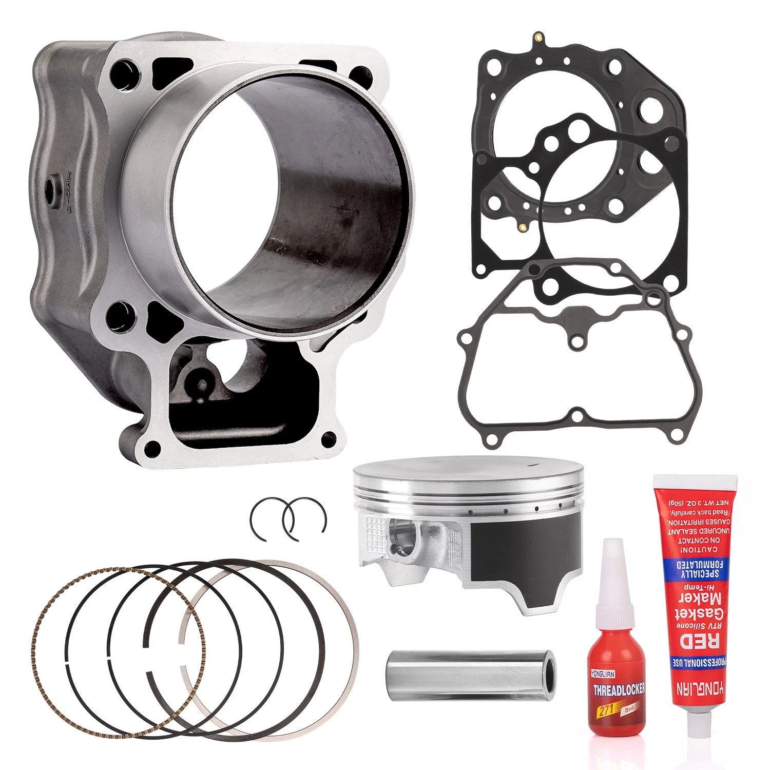Cylinder Gasket Piston Top End for Honda TRX520 Foreman Rubicon (2020–2024)