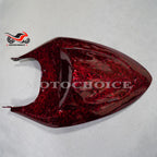 Red Forged Carbon Fiber Fairing Kit for Kawasaki Ninja ZX6R (2005–2006)