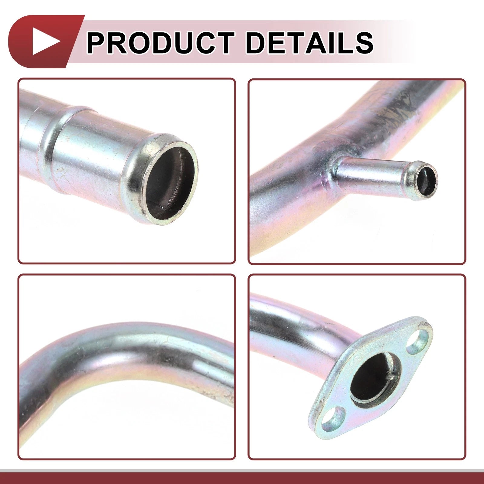 Radiator Hose for Hyundai Accent 1.6L L4 (2012–2019) No. 254572B000 Metal