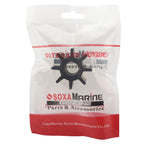Soxa Marine Outboard Water Pump Impeller & Key for Mercury 9.9-20 HP (1990–2023)