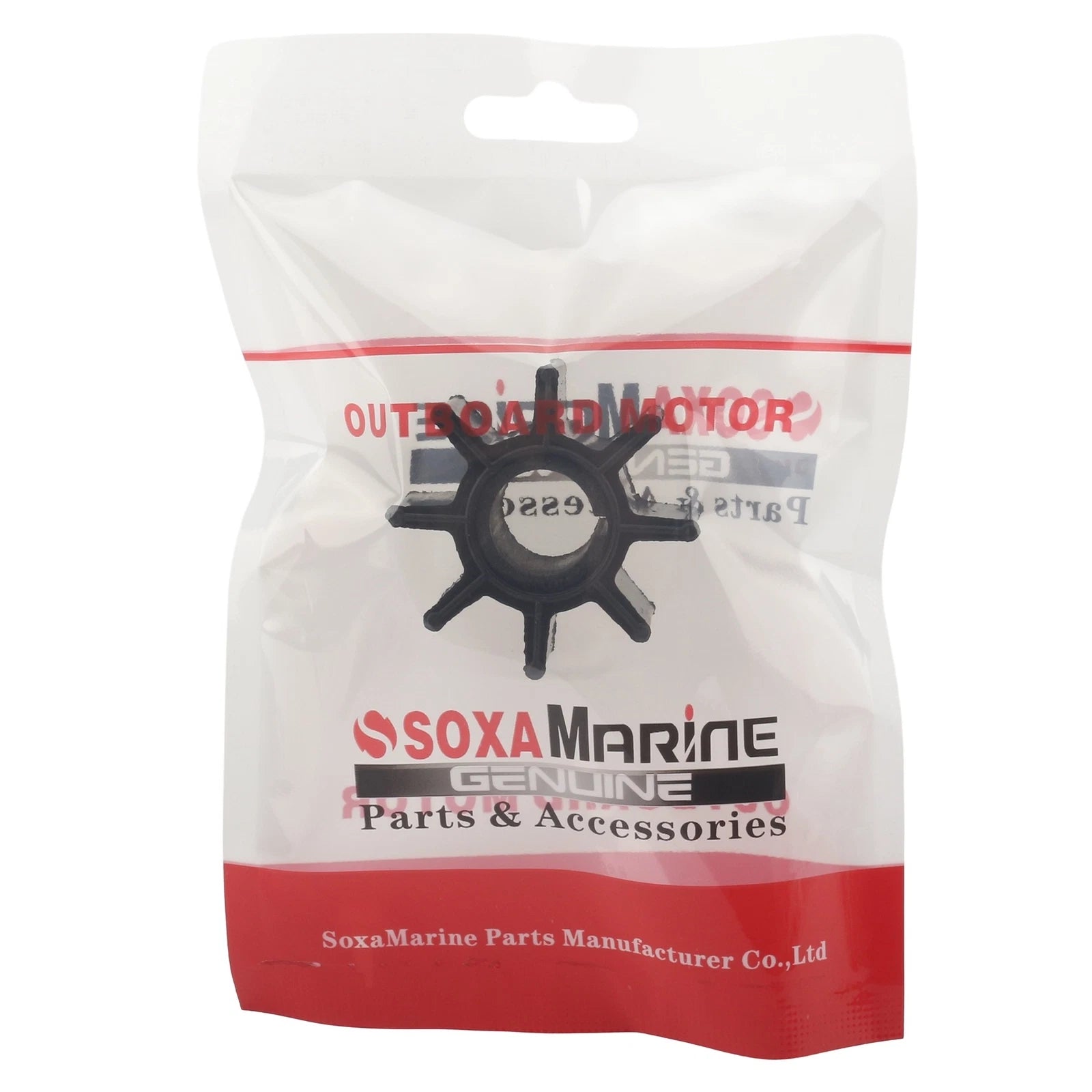 Soxa Marine Outboard Water Pump Impeller & Key for Mercury 9.9-20 HP (1990–2023)