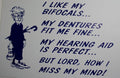 I Like My Bifocals Hearing Sign for Man Cave