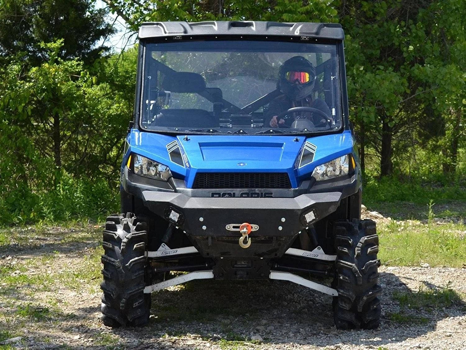 SuperATV Heavy Duty Plastic Roof for Polaris Ranger XP 900 (2013–2023)