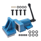 2X 6" Quick Clamp Milling Machine Vise, Cast Iron Body, 2-1/4" Clamp Height