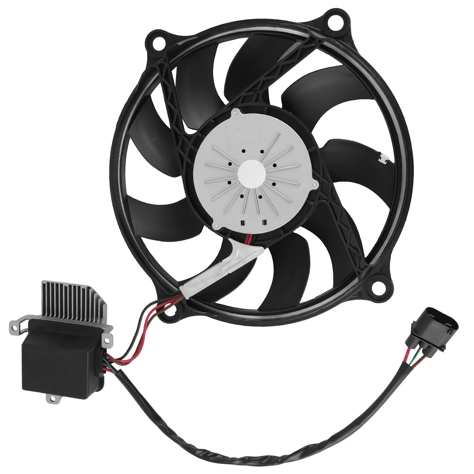 Radiator Cooling Fan Assembly for VW Beetle 2.5L L5 (2006–2010) 1C0959455E 621-449