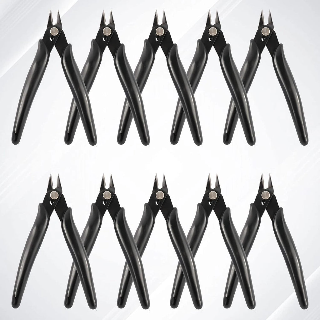 10pcs Electrical Cutting Wire Cable Cutter Side Snips Pliers Tool
