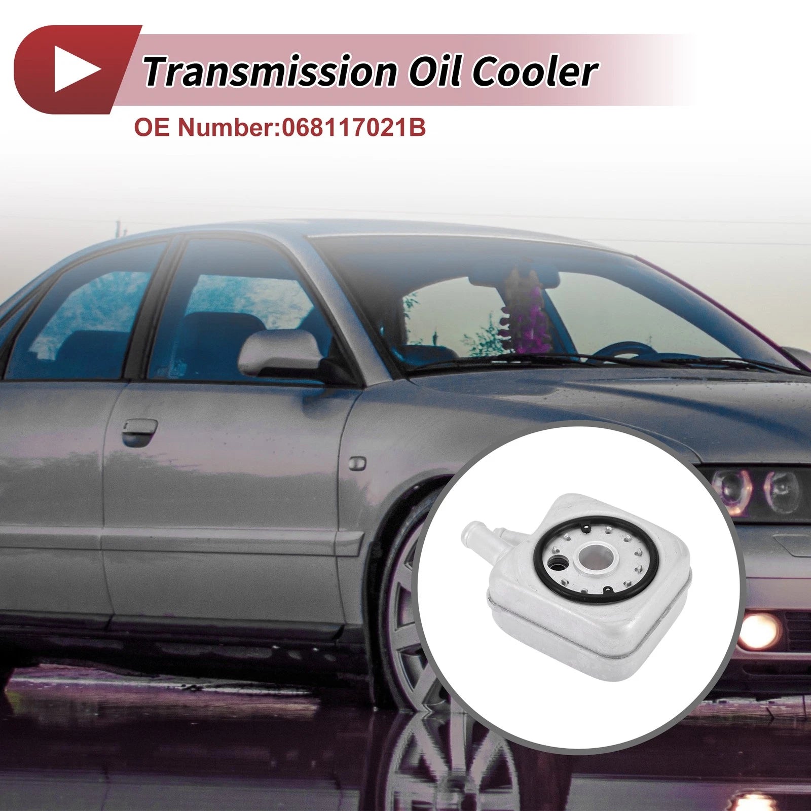 Engine Oil Cooler for Audi A4 1.8/2.8L (1997–1999) No. 068117021B