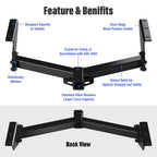 2 Inch Trailer Towing Hitch for Jeep Liberty (2008-2012)