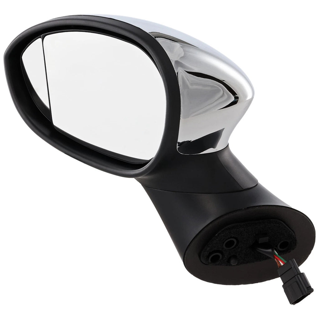 Driver Side Power Heated Chrome Mirror for Fiat 500 (2012–2018)