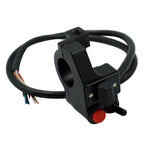 7/8" Left Handlebar Switch for Motorcycle (Turn Signal, High/Low Beam, Horn)