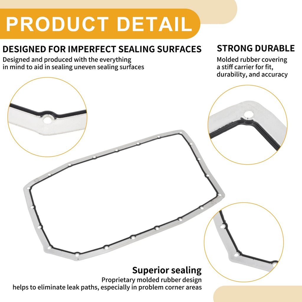 Transmission Filter Oil Pan Gasket for Ford F-150 (2009–2020) No.6L2Z7A191BA
