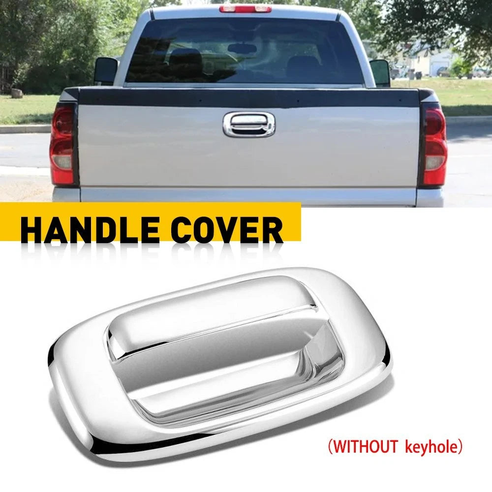 Trunk Handle Tailgate Cover for Chevy Silverado GMC Sierra 1500 (1999–2006) Chrome
