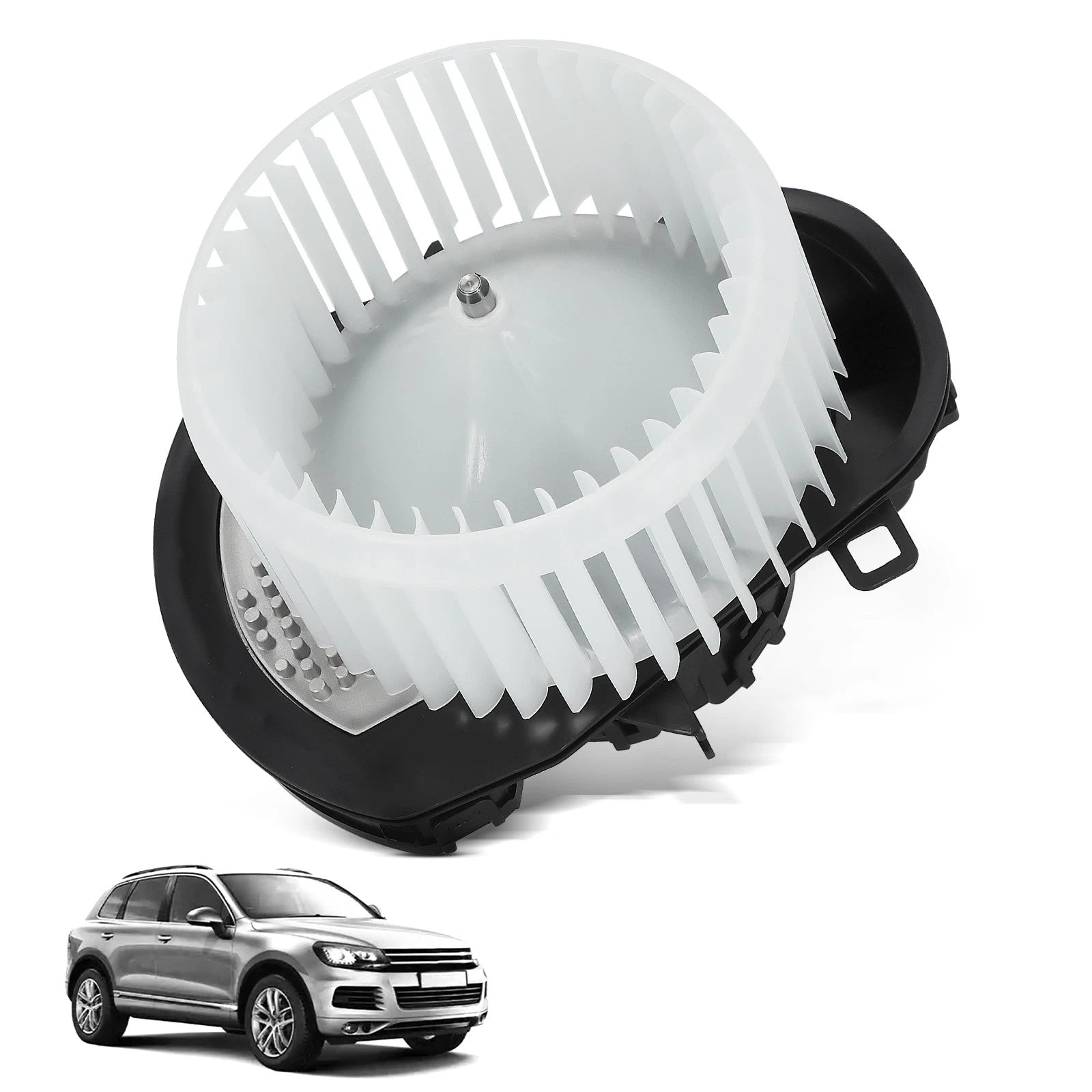 HVAC heater blower motor with resistor for Porsche Cayenne VW Touareg (2003–2010)