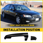 Right Passenger Side Exterior Door Panel for Hyundai Sonata (2006)