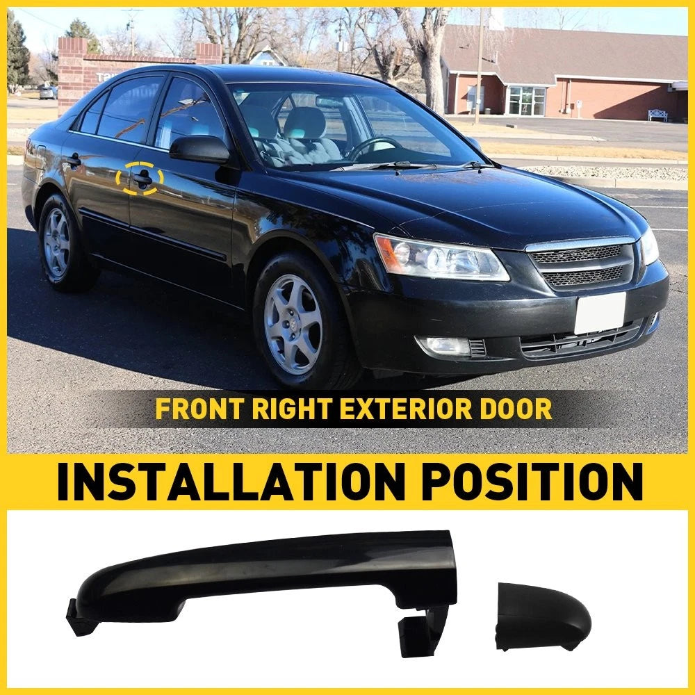 Right Passenger Side Exterior Door Panel for Hyundai Sonata (2006)