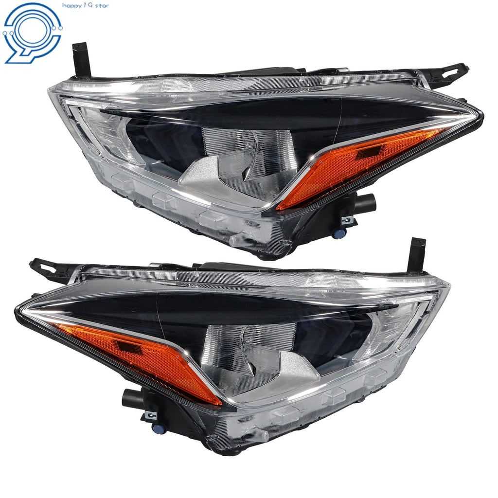 Set of 2 Halogen Headlights for Nissan Kicks S SV (2018–2020)