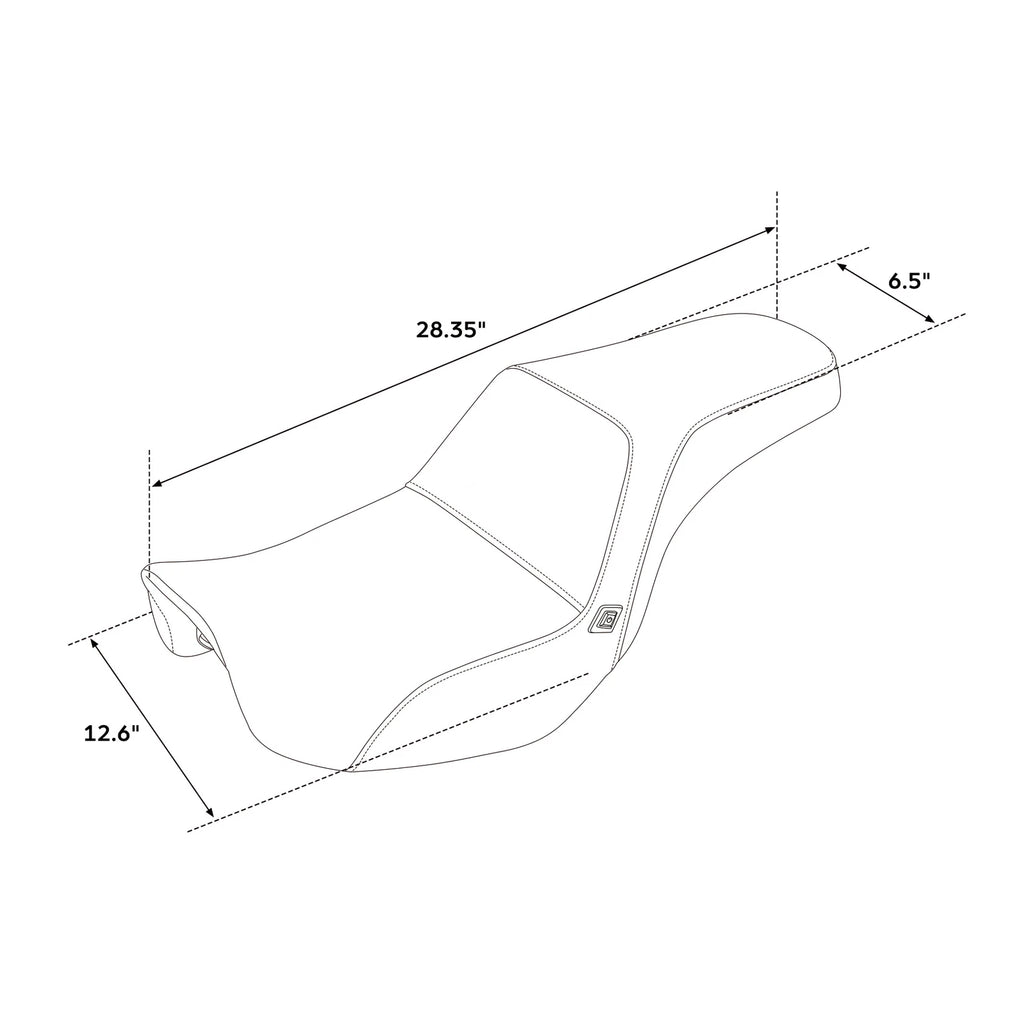 Heated Seats for Harley Dyna Street Fat Bob (2006–2017)