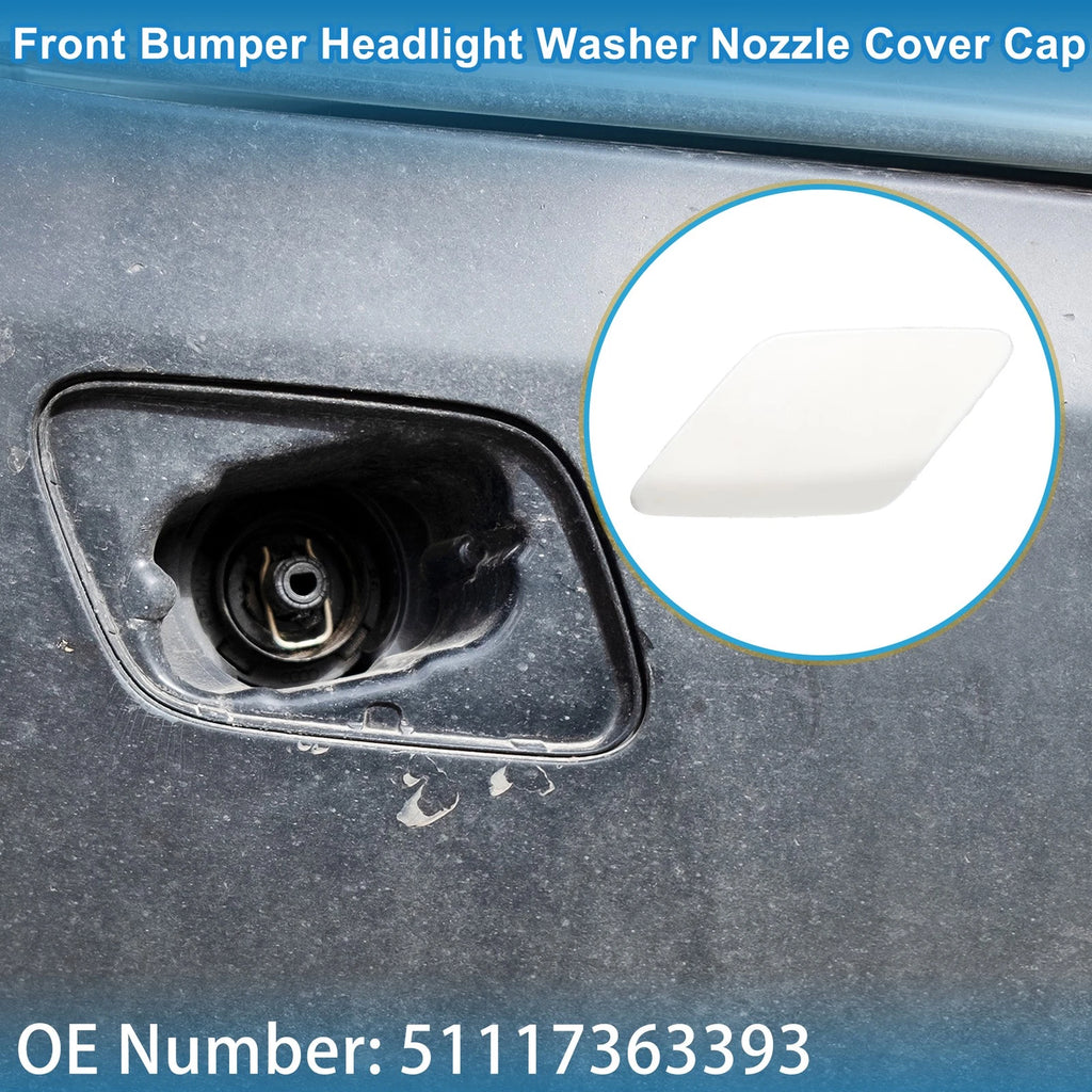 Front Left Washer Nozzle Cover Cap No. 51117363393 for BMW 428i (2014–2016)