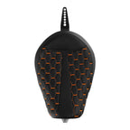 Front Driver Solo Seat for Harley Sportster XL 883 1200 (2010–2022) Black Orange