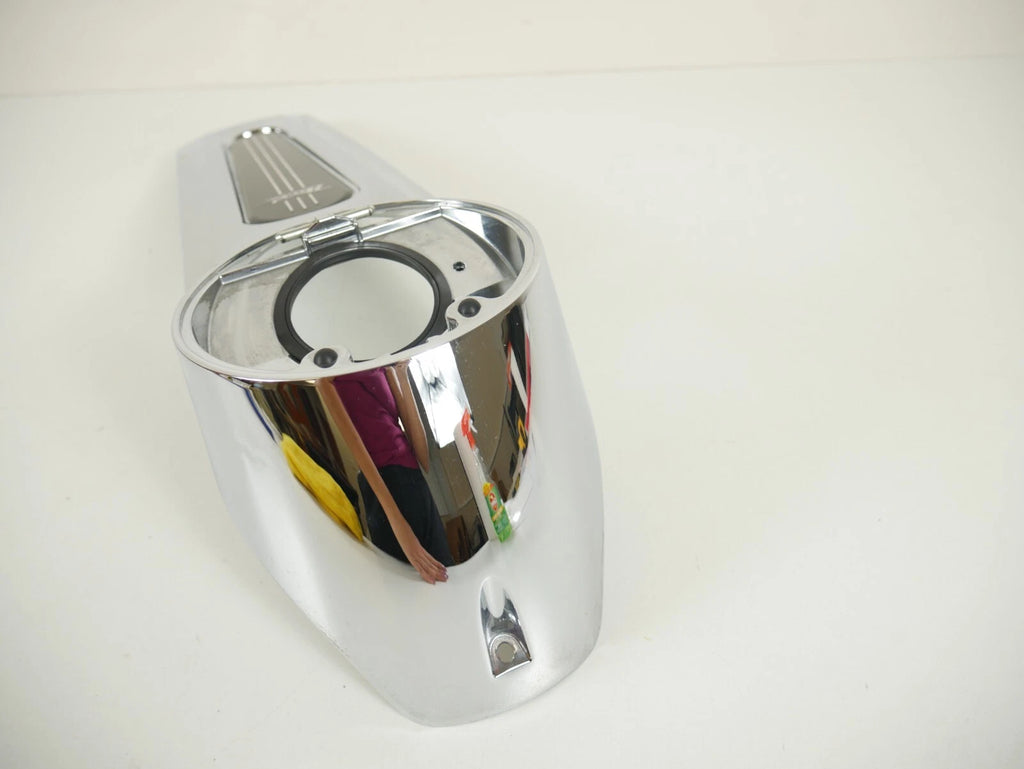Chrome Dash Console Cover Panel for Harley Road Glide (2008–2021)