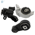 Set of 3 Front Engine & Transmission Mounts for Ford Mercury Fusion Milan (2010–2012)