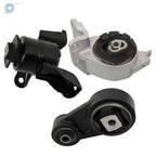 Set of 3 Front Engine & Transmission Mounts for Ford Mercury Fusion Milan (2010–2012)