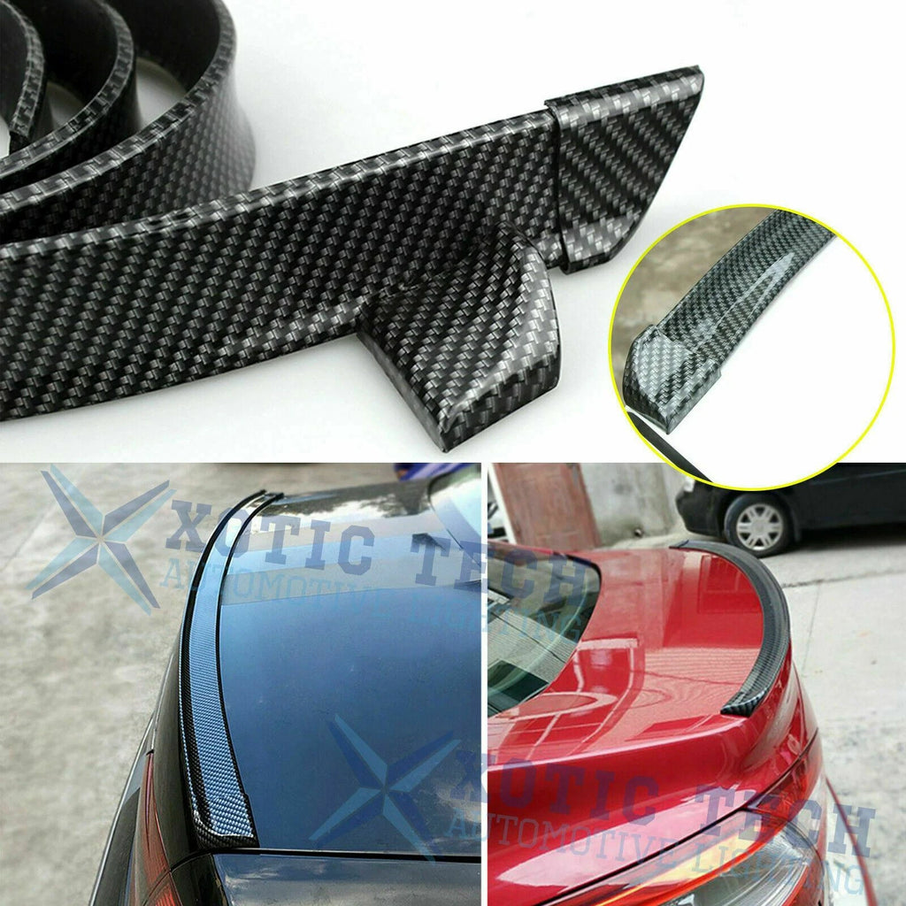 Sport Carbon Fiber Rear Trunk Tail Spoiler for Universal (YYYY–YYYY)