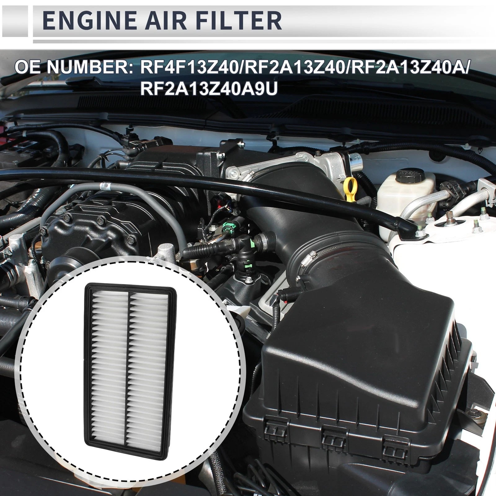 Car Engine Air Filter No.RF4F13Z40 for Mazda 6 (2003–2008)