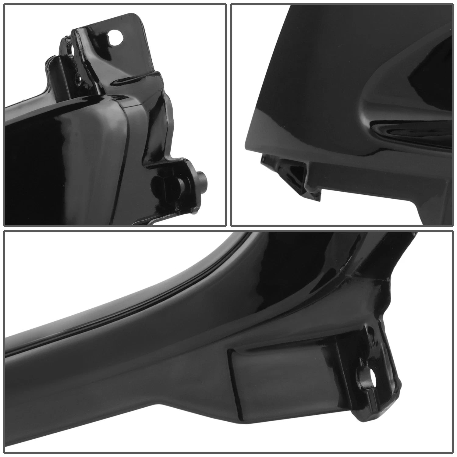 Fog Light Bezel for Kia Optima (2012–2013) - Driver Left, Smooth Black
