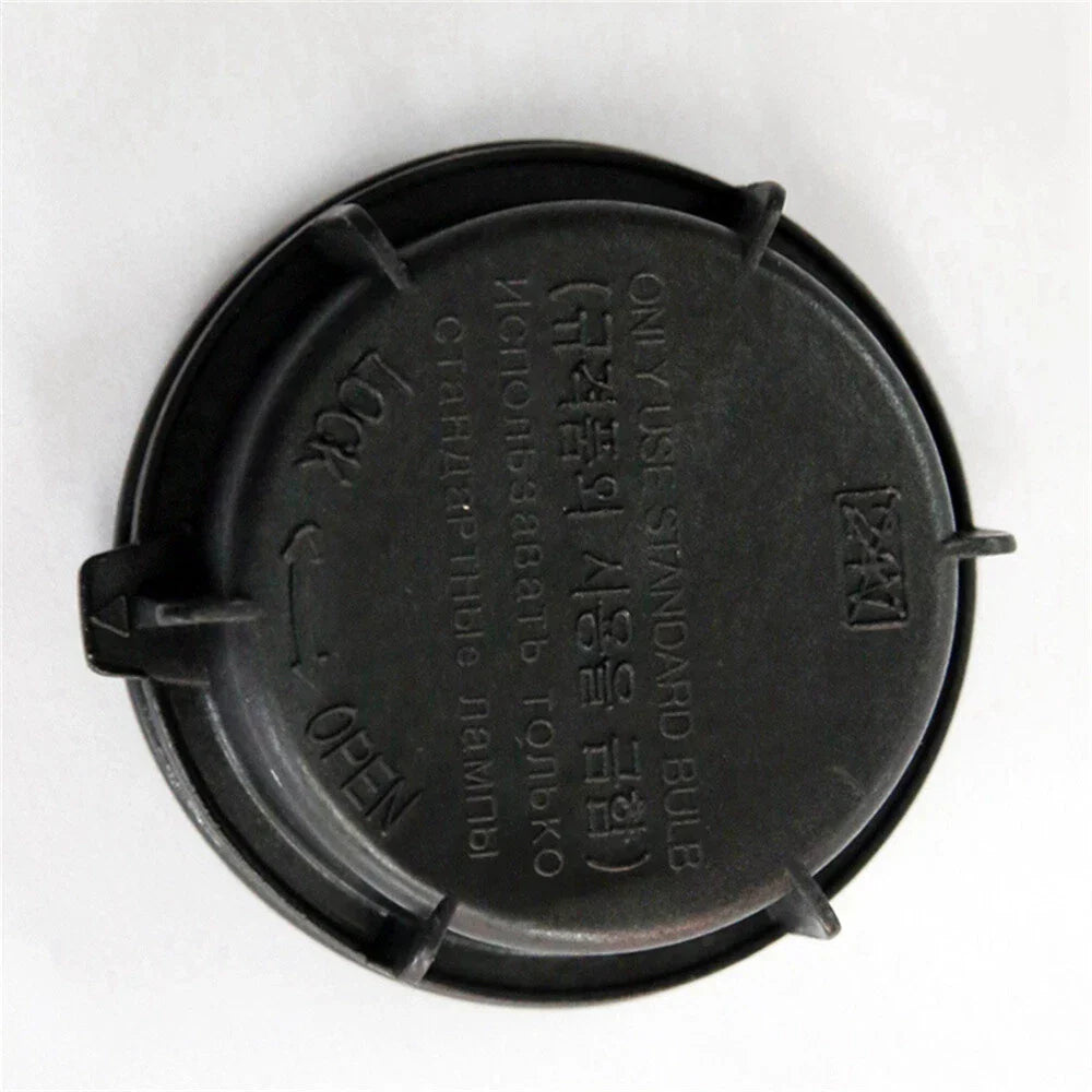 Front Headlight Lamp Bulb Dust Caps for Kia Optima (2011-2016)