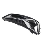 1x Left Front Fog Light Grille Cover Chrome Trim for Audi A6 S6 (2019–2023)