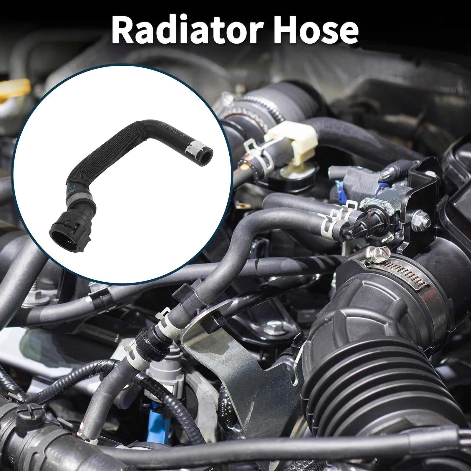 Radiator Hose No. 4G0819337 for Audi A6 A7 (2014–2024) Warm Water Pipe