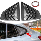 Rear Window Quarter Glass Duct Vent Covers for BMW X4 G02 (2018–2024)