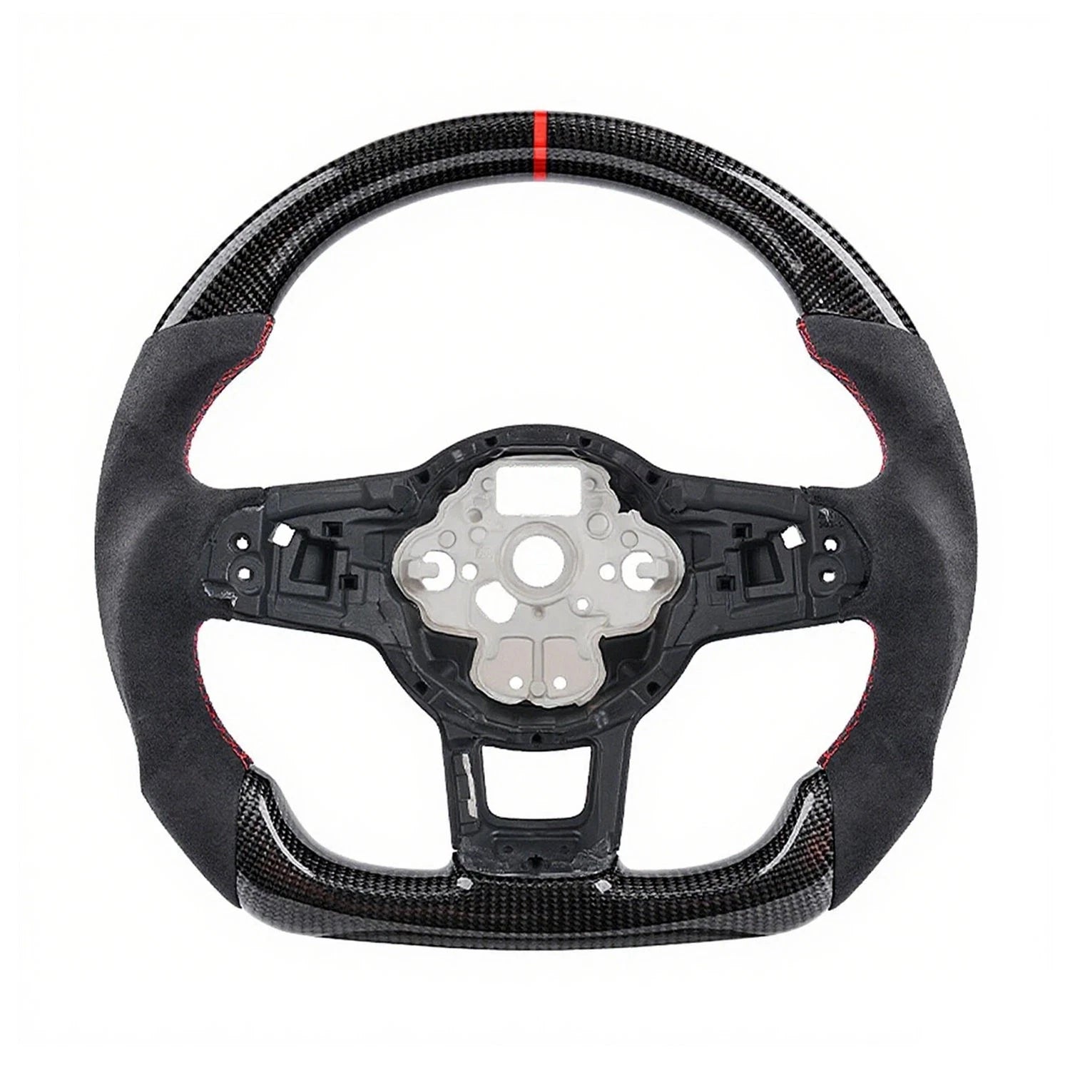 Real Carbon Fiber Sport Steering Wheel for Volkswagen Golf MK7 GTI (2015–2020)