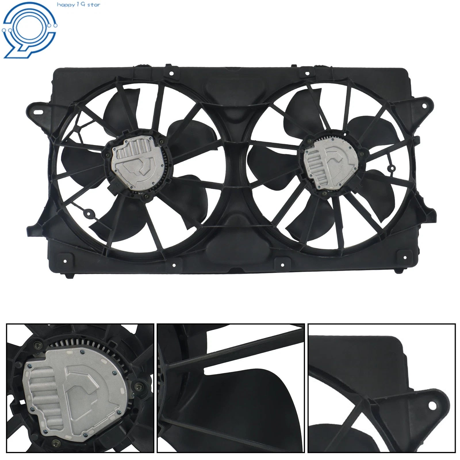 Radiator Condenser Fan Assembly for Chevrolet Silverado 1500 (2020–2021)