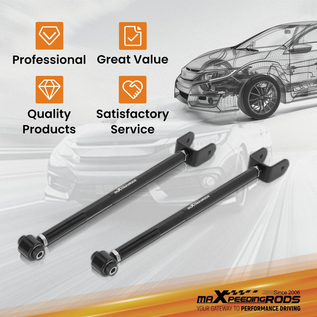 Set of 4 Adjustable Rear Camber Arms for BMW 3 Series (1992–2006)