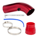 76mm 3" Aluminum Cold Air Intake Induction Pipe Hose Tube for Universal