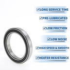 Deep Groove Ball Bearing 6918DDU for Scooter Skateboard Wheel (90x125x18mm)