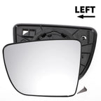 Left Side White Mirror Glass for KIA Venga (2009–2020)