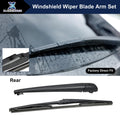 Set of 2 Rear Windshield Wiper Blade Arms for Toyota C-HR IZOA (2018–2020)