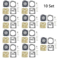10x Carburetor Kit for Husqvarna 362 365 371 (RB-60 C3M-EL2A)