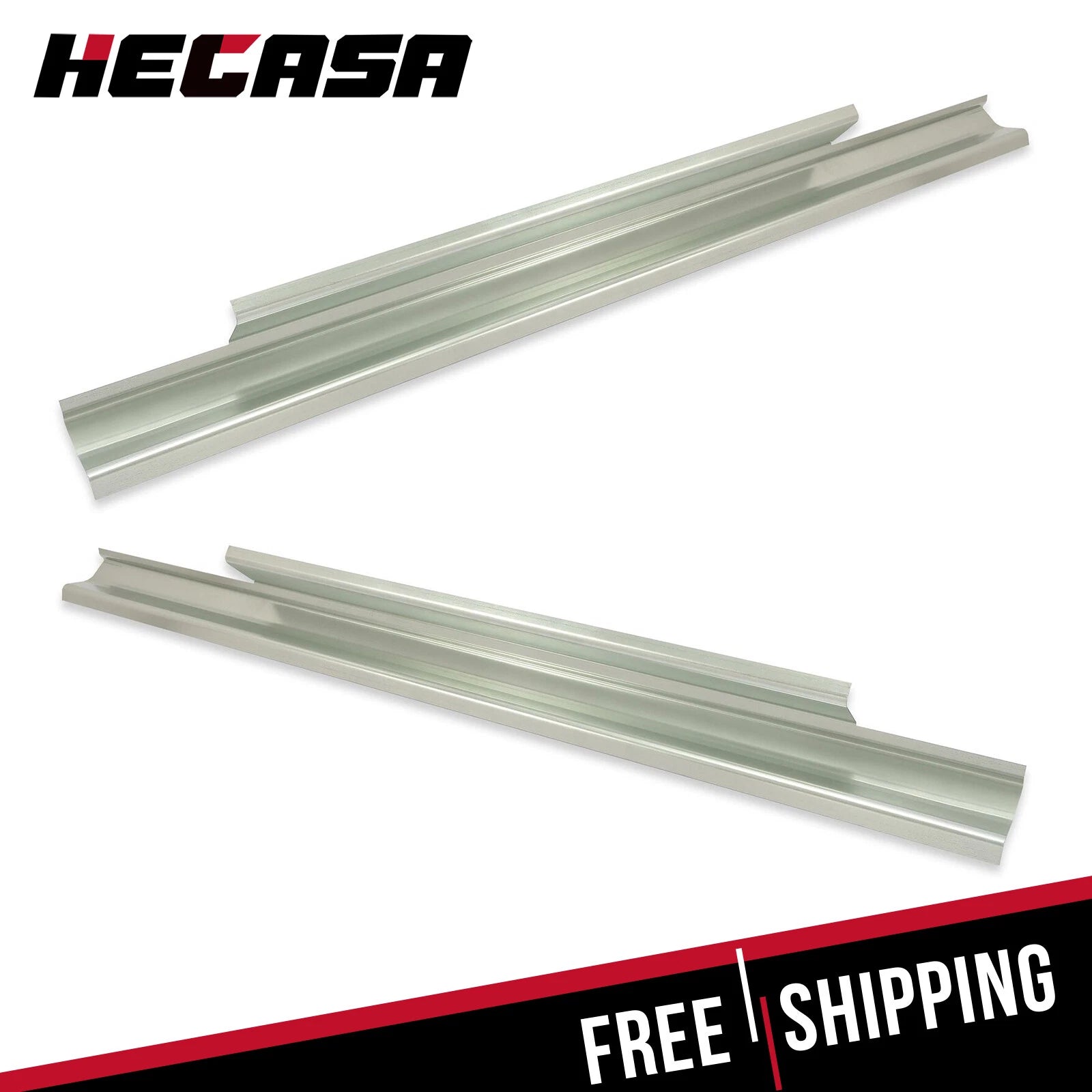 Outer Rocker Panels Pair for Dodge Ram 1994–2002 Regular/Extended Cab